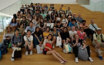 アメリカの高校生と3日間　横浜を楽しむ！　①日本語での会話もはずみ　
